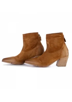 MOMA | ABSATZSTIEFELETTEN SUEDE LEDER CITY BRAUN Online