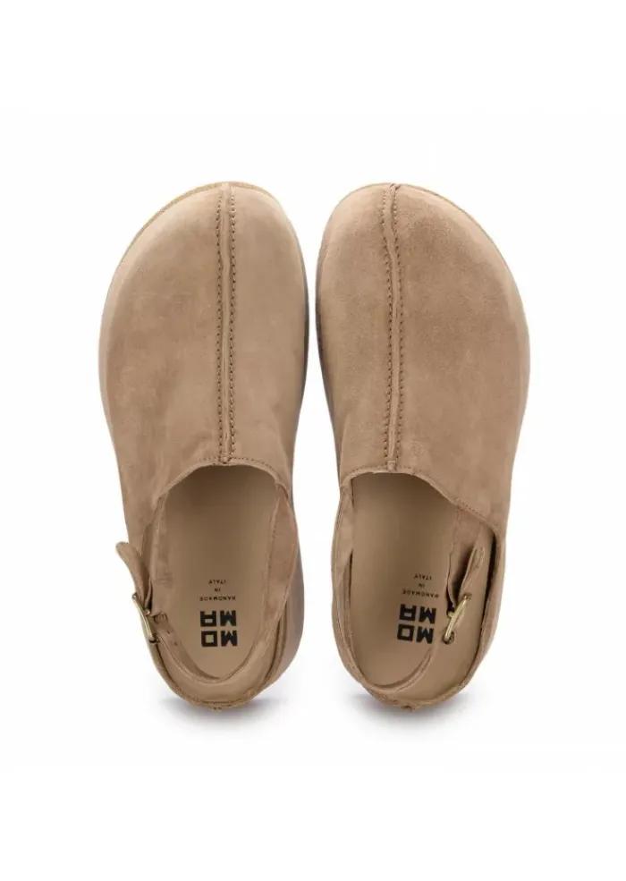 MOMA | SANDALEN CLOG WILDLEDER MANDELBRAUN New
