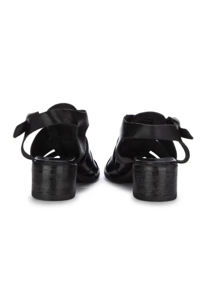 MOMA | SANDALEN MIT ABSATZ PECO PECOS OIL SCHWARZ Fashion