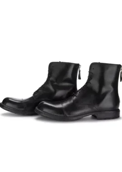 MOMA | STIEFELETTEN GEWACHSTES LEDER SCHWARZ Best
