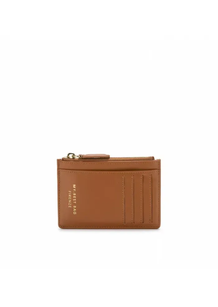 MY BEST BAG | KARTENHALTER LEDER KAMEL BRAUN Fashion
