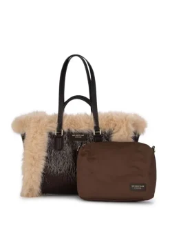 MY BEST BAG | SCHULTERTASCHE ATENA BRAUN BEIGE New