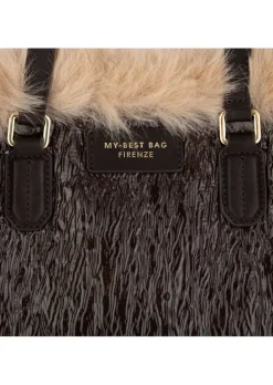 MY BEST BAG | SCHULTERTASCHE ATENA BRAUN BEIGE New