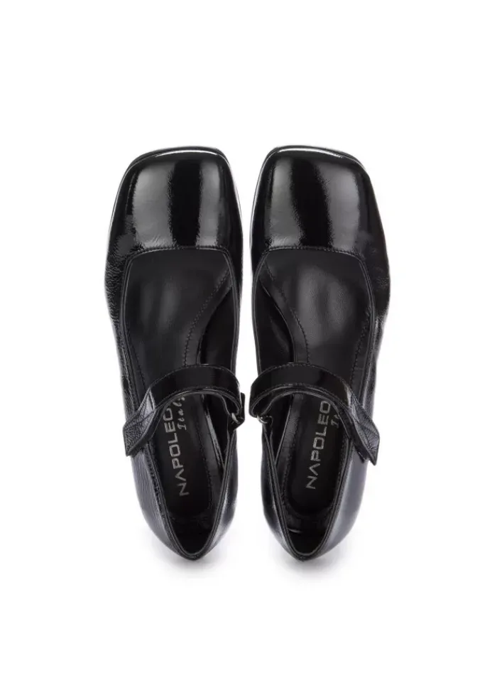 NAPOLEONI | ABSATZSCHUHE NAPLAK SCHWARZ Sale