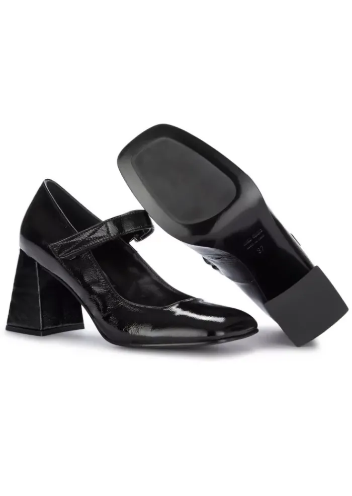 NAPOLEONI | ABSATZSCHUHE NAPLAK SCHWARZ Sale