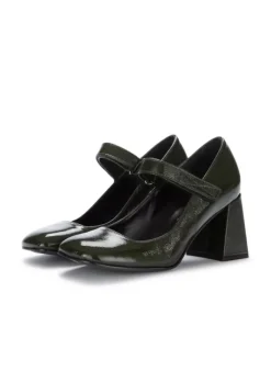 NAPOLEONI | ABSATZSCHUHE NAPLAK FLASCHENGRÜN New