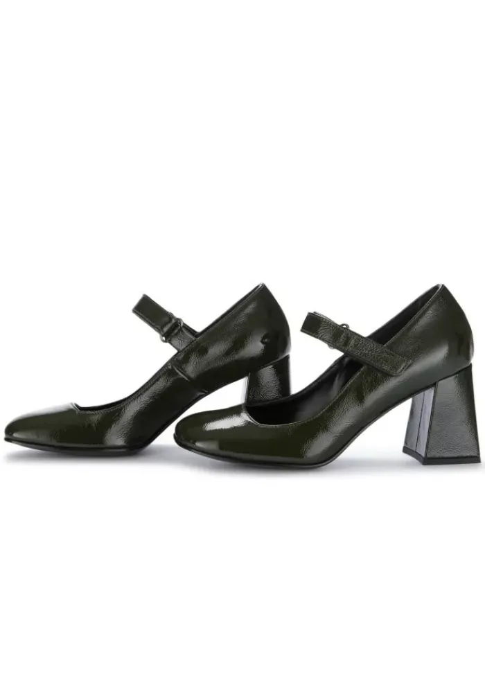 NAPOLEONI | ABSATZSCHUHE NAPLAK FLASCHENGRÜN New