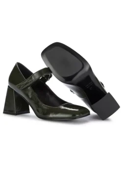 NAPOLEONI | ABSATZSCHUHE NAPLAK FLASCHENGRÜN New