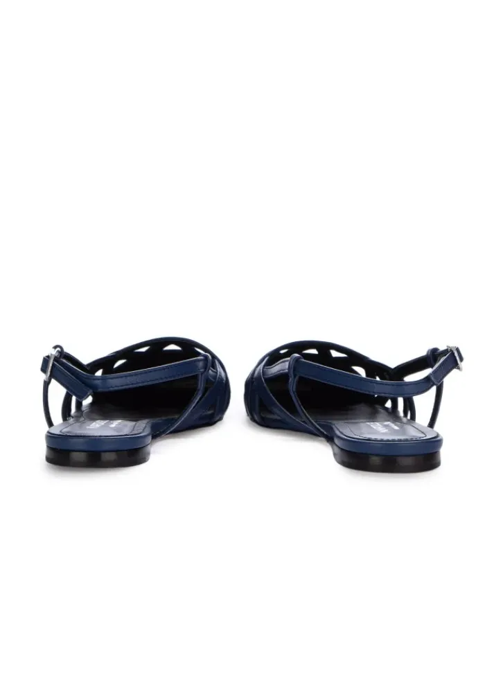 NAPOLEONI | FLACHE SANDALEN NAPPA BLAU Hot