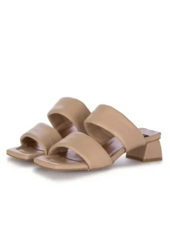 ÁNGEL ALARCÒN ÀNGEL ALARCÒN | SANDALEN MIT ABSATZ GENIE BEIGE Hot