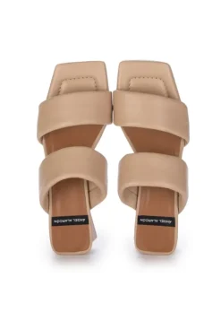 ÁNGEL ALARCÒN ÀNGEL ALARCÒN | SANDALEN MIT ABSATZ GENIE BEIGE Hot
