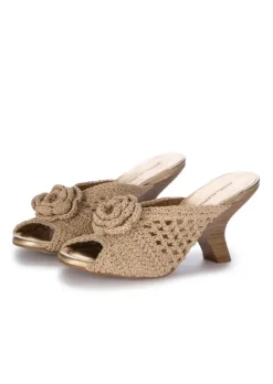 ÁNGEL ALARCÒN ÀNGEL ALARCÒN | SANDALEN MIT ABSATZ KARANE BEIGE Fashion
