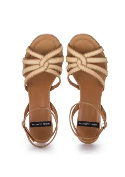 ÁNGEL ALARCÒN ÀNGEL ALARCÒN | SANDALEN MIT ABSATZ KAREN BEIGE Fashion