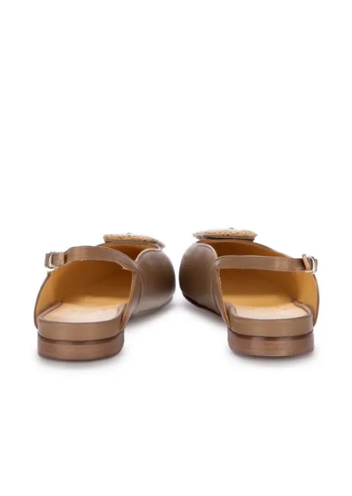 NOA | SLINGBACK DETAIL BRAUN Sale