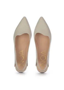 NOA | SLINGBACK NAPPA MILCHWEIß Outlet