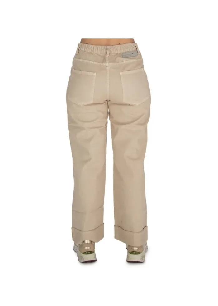 NOUMENO CONCEPT | HOSE UMGESCHLAGENER SAUM BEIGE Best