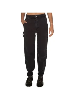 NOUMENO CONCEPT | JEANS GERADE BEIN SCHWARZ New