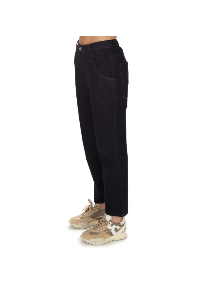 NOUMENO CONCEPT | JEANS SCHRIFT AUF DER RÜCKSEITE BLAU Hot
