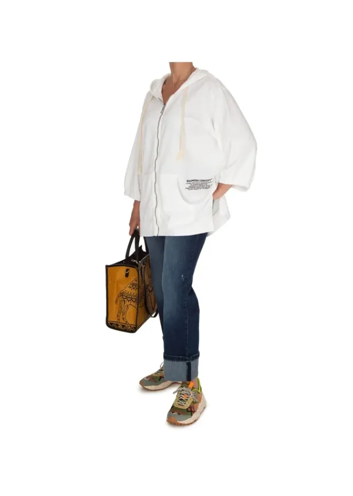 NOUMENO CONCEPT | JEANS UMGESCHLAGENEM SAUM BLAU New