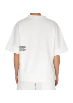 NOUMENO CONCEPT | OVERSIZE T-SHIRT MICROPRINT WEIß Online