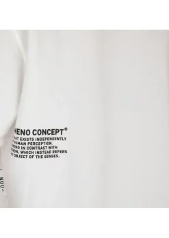 NOUMENO CONCEPT | OVERSIZE T-SHIRT MICROPRINT WEIß Online