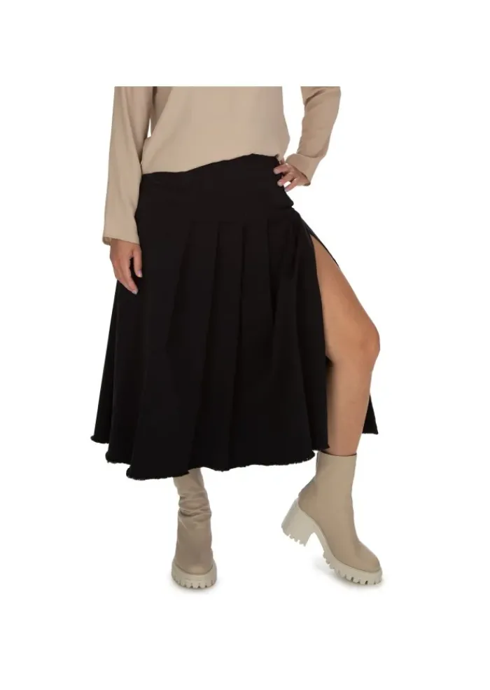 NOUMENO CONCEPT | ROCK SEITE SCHLITZ SCHWARZ Fashion