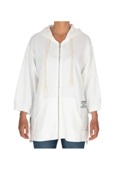 NOUMENO CONCEPT | SWEATSHIRT OVERSIZE KAPUZE WEIß Best