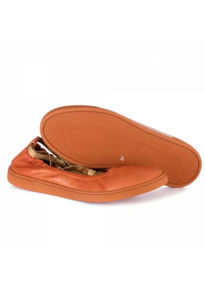 OA NON-FASHION | BALLERINAS LEDER ORANGE Clearance
