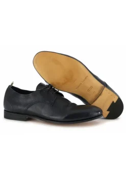 OFFICINE CREATIVE | SCHNÜRSCHUHE LEDER GEFÜTTERT BLAU Discount