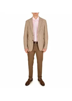 OUT/FIT | HOSE SOLDI BAUMWOLLE TABAKBRAUN Outlet