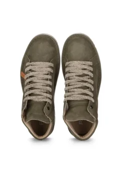 PANCHIC | HOHE SNEAKER LEDER GRÜN Hot