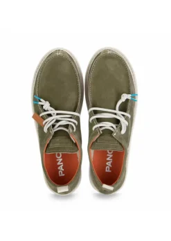 PANCHIC | SCHNÜRSCHUHE WILDLEDER SALBGRÜN Best
