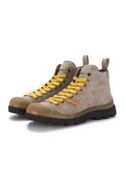 PANCHIC | SCHNÜRSTIEFELETTEN WILDLEDER HELLGRAU Outlet