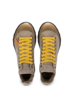 PANCHIC | SCHNÜRSTIEFELETTEN WILDLEDER HELLGRAU Outlet