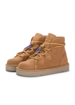 PANCHIC | SCHNÜRSTIEFELETTEN WILDLEDER HELLBRAUN Clearance