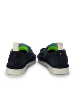 PANCHIC | SLIP ON WILDLEDER BLAU NACHT Discount