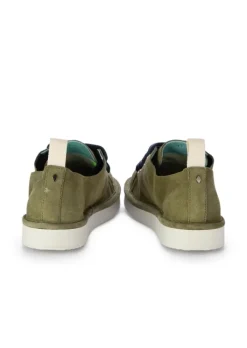 PANCHIC | SNEAKER WILDELEDER GRÜN BLAU New