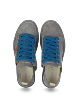 PANCHIC | SNEAKER WILDLEDER GRAU BLAU Fashion