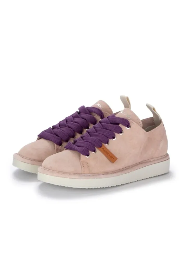 PANCHIC | SNEAKER WILDLEDER ROSA Clearance