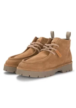 PANCHIC | STIEFELETTEN WILDLEDER HELLBRAUN Fashion