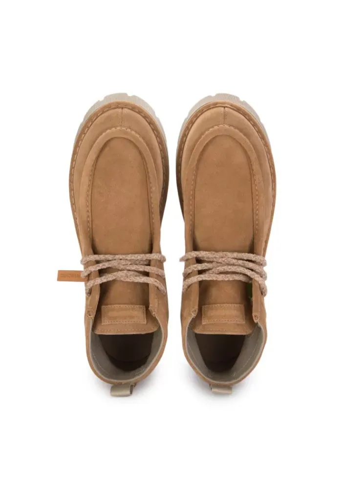 PANCHIC | STIEFELETTEN WILDLEDER HELLBRAUN Fashion