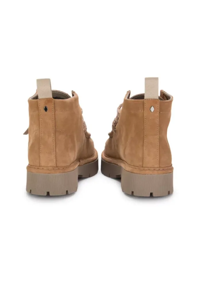 PANCHIC | STIEFELETTEN WILDLEDER HELLBRAUN Fashion