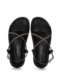 PATRIZIA BONFANTI | SANDALEN JIL STRASS NEW DREAMER SCHWARZ Hot
