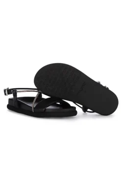 PATRIZIA BONFANTI | SANDALEN JIL STRASS NEW DREAMER SCHWARZ Hot