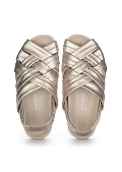 PATRIZIA BONFANTI | SANDALEN AMELIE BACK SILK METALLISCH Fashion