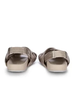 PATRIZIA BONFANTI | SANDALEN AMELIE BACK SILK METALLISCH Fashion