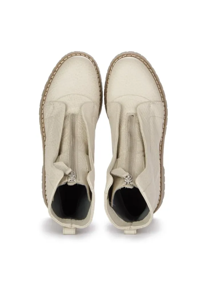 PATRIZIA BONFANTI | STIEFELETTEN KUNI ZIP BISONTE BEIGE Best
