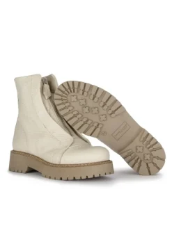 PATRIZIA BONFANTI | STIEFELETTEN KUNI ZIP BISONTE BEIGE Best
