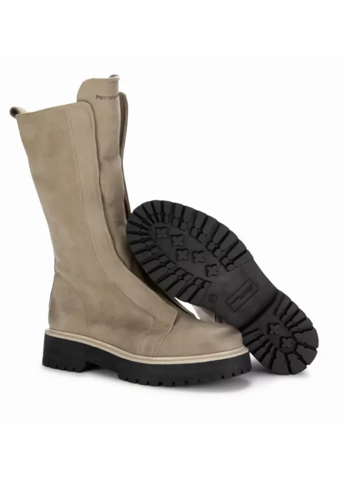 PATRIZIA BONFANTI | STIEFEL KUNI HIGH NUBUK GRAU Best