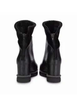 PATRIZIA BONFANTI | STIEFELETTEN JUN SAMT LEDER SCHWARZ Outlet